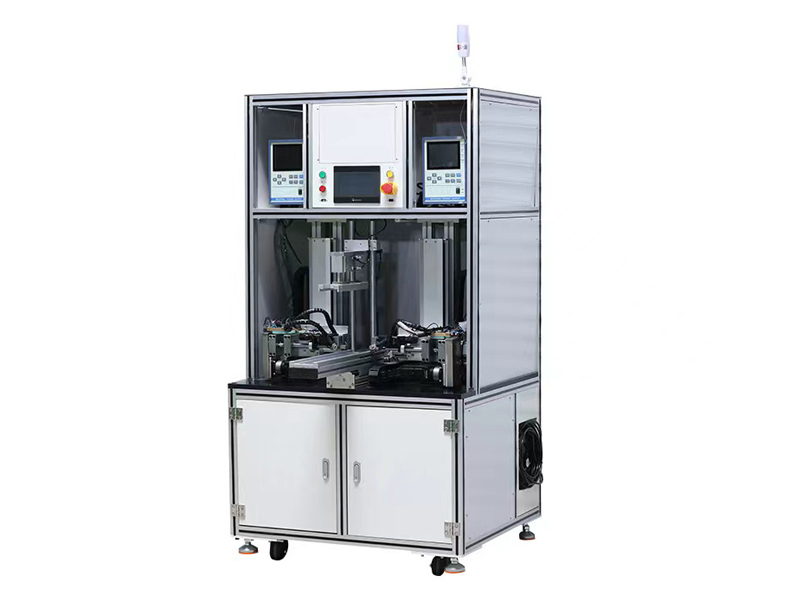 Double-sided five-axis automatic spot welding machine